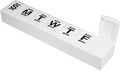 XXL AM - PM Weekly Pill Organizer - Braille