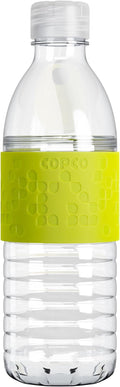 Copco Hydra 16.9 oz Water Bottle – Leak Proof, Tritan Durable, BPA Free, Dishwasher Safe, Twist Open Body for Ice & Easy Cleaning, Silicone Non-Slip Grip, Portable for Gym & Office (Lime Green)