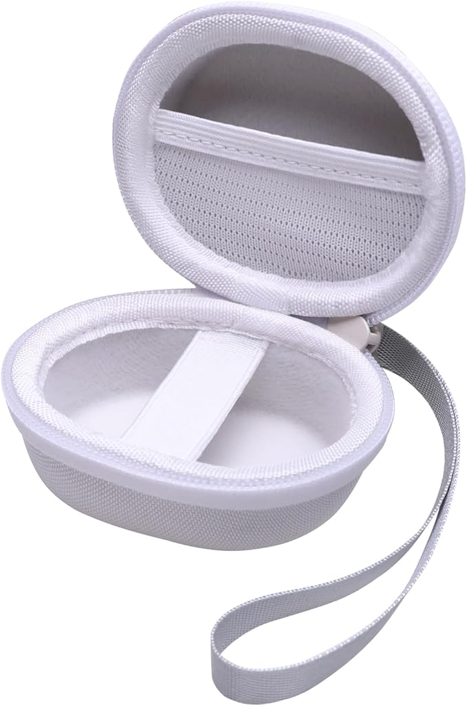 White Pulse Oximeter Case for Zacurate, Innovo, Vibeat, iHealth, Santamedical, Children Fingertip Pulse Oximeter Blood Oxygen Saturation Monitor (Case Only)