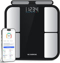 8 Electrodes Smart Scale for Body Weight, BMI, Body Fat, Muscle Mass, Dual Frequency Digital Bathroom Scale, 56 Full Body Composition Analysis, Sync App, Bluetooth, 400 lbs - Nexa 5