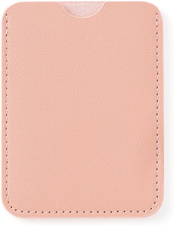 Birth Control Pill Case Holder Credit Card Sleeve Slim Wallet Women Gift (Pink)