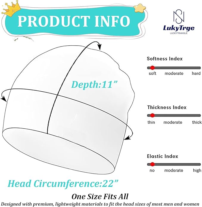 EMF Protection Beanies Cap,Unisex Faraday Hat,Fabric Silver Liner Blocks 99.9% EMF,5G,WiFi,Radiation Protection Cap