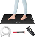 Grounding Mat Earth Connected Mat 11.8"x23.6" Grounded Mat for Desk,Feet,Dogs with Bracelet,Testing Pen,Grounding Cord