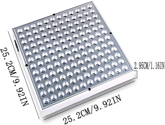 45W660/850nm Dual-wavelength LED Skin and Body phototherapy Panel with Bracket, Grey