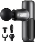 Mini Massager Gun, Massage Gun Deep Tissue with 4 Attachments, Portable Muscle Massager Gun for Back, Body Sore Muscles, Pain Relief, Rechargeable Small Massage Gun for Office, Home, Athletes