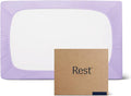 REST® Evercool®+ Fitted Sheet, Twin XL, Lavender Breeze, 13" Deep (up to 15’’), Breathable Bedding for Hot Sleeper and Night Sweats, Bed Sheet with Ionic+ Self-Cleaning Silver Yarn for Sensitive Skin