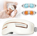 Eye Massager with Heat and Cooling, Smart Sleep Mask for Migraine & Headache Relief with Bluetooth Music, Face Massager, Mask for Migraine and Dry Eye Relief, Birthday Gifts for Mom Dad Men and Women