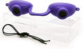 Super Sunnies EVO Flex UV Eye Protection, FDA Compliant, Tanning Bed Goggles, Red Light Theraphy Eyeshields with Case