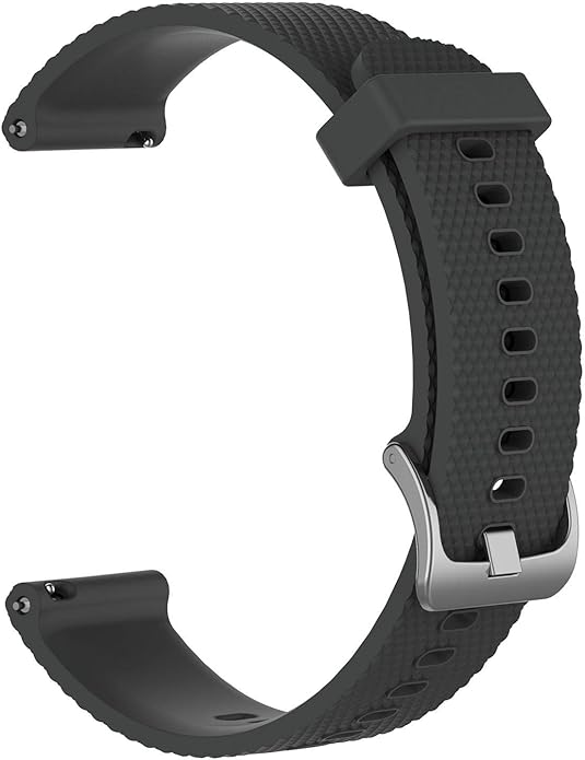 INF 20mm Soft Silicone Replacement Bands Compatible with Garmin Vivoactive 3 / Vivomove/Vivomove HR/Vivoactive 3 Music/Forerunner 245/645 Music