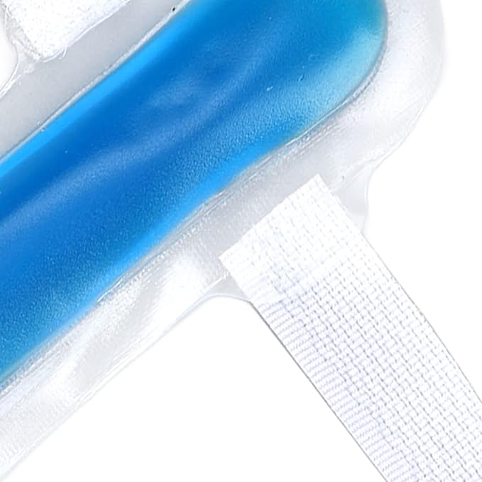 Ejoyous Finger Ice Pack, 3.1in Hot Cold Compress, Lightweight Gel, Blue, Wrap Style, For Finger Injuries, Arthritis, Sports Injuries