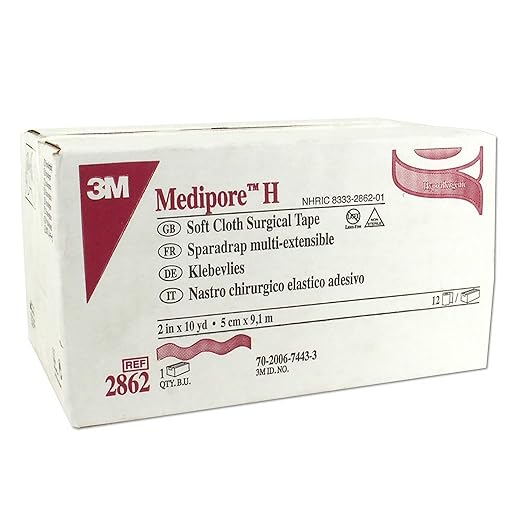 3M Medipore H Perforated Medical Tape 2" x 10 Yd 2862, 1 Roll, 1 /Roll