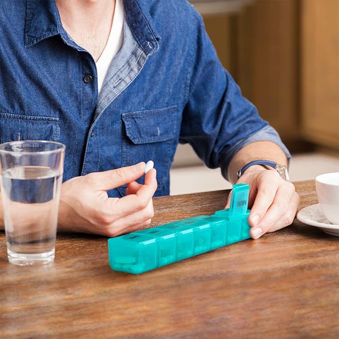 Pill Cutter + Pill Organizer 2 Pack