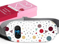 Portable Heating Pad for Period Cramps: Menstrual Heating Pad with Unique Design, Fast Heating Pad with 6 Heat Levels and 6 Massage Modes, Gifts for Her, Women, Teens and Girls