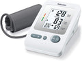 Beurer BM26 Upper Arm Blood Pressure Monitor, Large Cuff, 4 Users, Automatic & Digital, Large Display, Irreg. Heartbeat Detector, Cuff Circ. 8.7”-16.5”, Home Use BP Machine Kit, Highly accurate