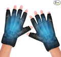 2pcs Finger Arthritis Compression Hand Ice Pack Gloves for Pain Relief, Adjustable Wrist Ice Pack for Hot & Cold Therapies, Reusable Finger Ice Gloves Sleeve for Tendinitis, Carpal Tunnel