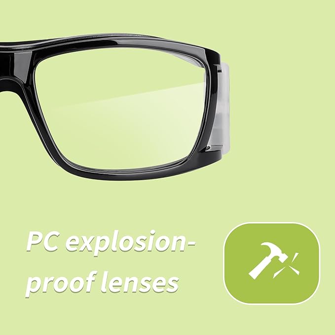 Sport Glasses for Men Women Basketball Football Sport Goggles Anti Fog Shock Collision Wearable Glasses