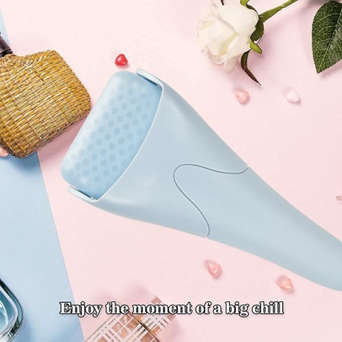Ice Roller for Face,Eyes,Facial Massager Tool,Soothing Skin Care Tool,Cooling Skincare Device for Puffiness,At-Home Spa Gift for Women