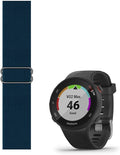Stretchy Loop Nylon Strap Compatible with Garmin forerunner 45/45S Bands Replacement Accessory Adjustable Elastic