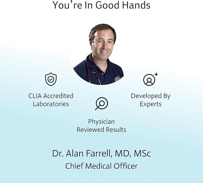 Liver Health & Function Test | 7-in-1 At-Home Liver Test | Choose Health | Test and Track Liver Function & Health | AST | ALT | GGT | Blood Sugars | Inflammation and More | Not Avail in NY RI