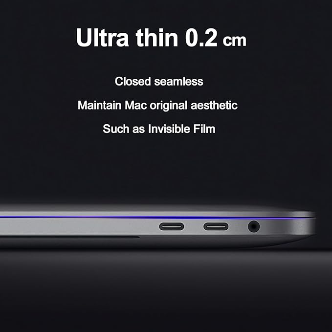IPROKKO Magnetic Privacy Screen for MacBook Pro 16 Inch (2021-2026, M1, M2, M3, M4, M5, Pro, Max), Removable Anti Blue Light Glare Private Spy Filter Screen Cover Compatible with 16.2" Mac Laptop [2-in-1 Privacy Kit]