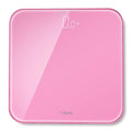 VisionTechShop S Body High Precision Ultra Wide Digital Body Weight Bathroom Scale up to 396lb/180kg, Super-Clear Large LED Display,Step-On Technology, Pink