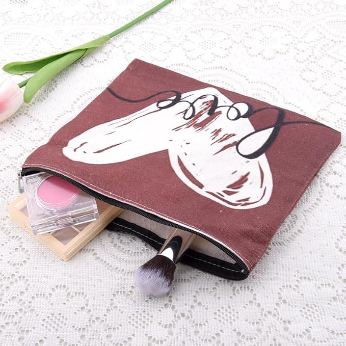 Anniversary Travel Makeup Bag Pouch Valentines Day Gifts for Womens Her Ladies Love Cosmetic Case Bag Heart Toiletry Bags Pouch Romantic Gf Graduation Gifts for Girlfriend Fiancee Wife Birthday Gift