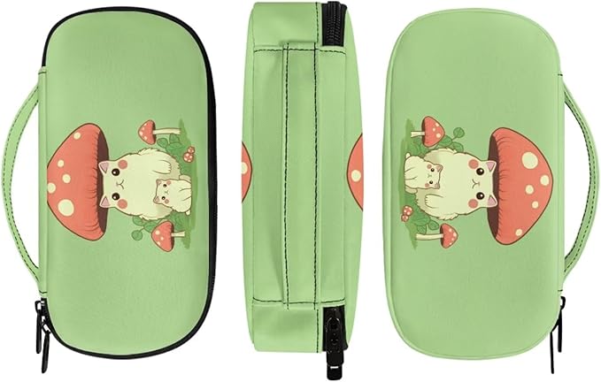 Frog Mushroom Insulin Cooler Travel Carrying Case, Portable Diabetes Cold Medication Organizer, Upgraded Chill Pill Insulation Bag for Insulin Pen Syringes Needle Kits Holder