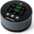 HOUND-1085 Radon Detector for Home, Basement & Nursery, Long-Term Continuous Radon Monitor for Family Lung Health, Rechargeable with 45-Day Battery Life, Audible/Visual Alarms, pCi/L or Bq/m³