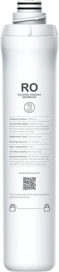 Bluevua ROPOT RO Filter, Replacement for RO100ROPOT, 2-year Lifetime-3rd Stage