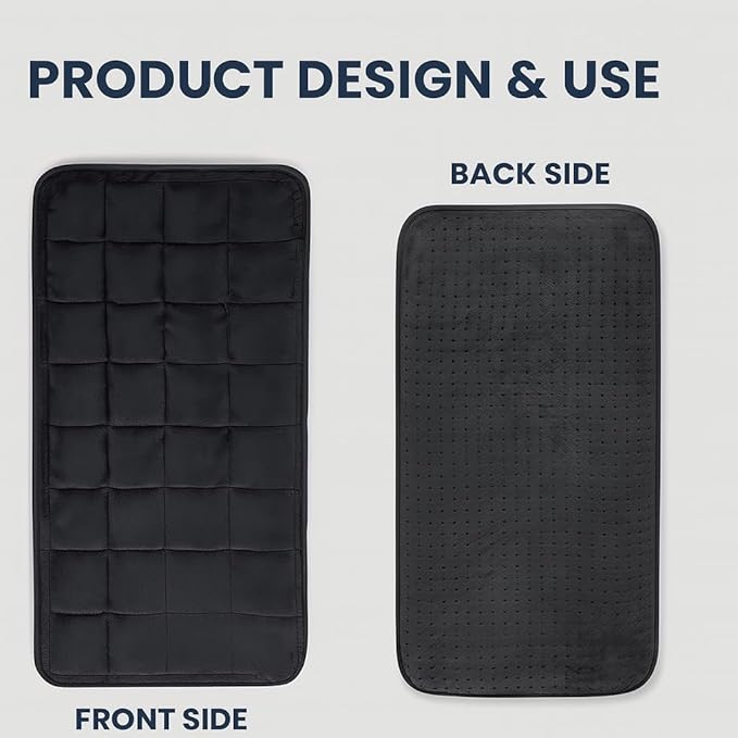 Weighted Heating pad XL 17''x33'' fsa Eligible Items only List Heat pad for Period Cramps Heating Pads Large Heated pad for Back Pain Relief Products Christmas for Mom Dad