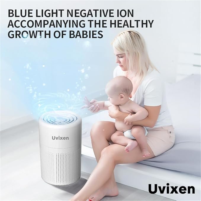 Air Purifiers for Home - Mini Air Purifier with HEPA Air Filter- USB Operated Air Purifier for Bedroom, Car and Living Room- Gift-Ready