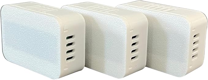 AKAMATIS Human Presence Sensor v2.2 for Home Assistant, mmWave Radar Smart Motion Sensor, Adjustable Sensitivity, WiFi (Seeed C3, External Antenna + LD2410B) (White, 3 Pack (Sensor Only))