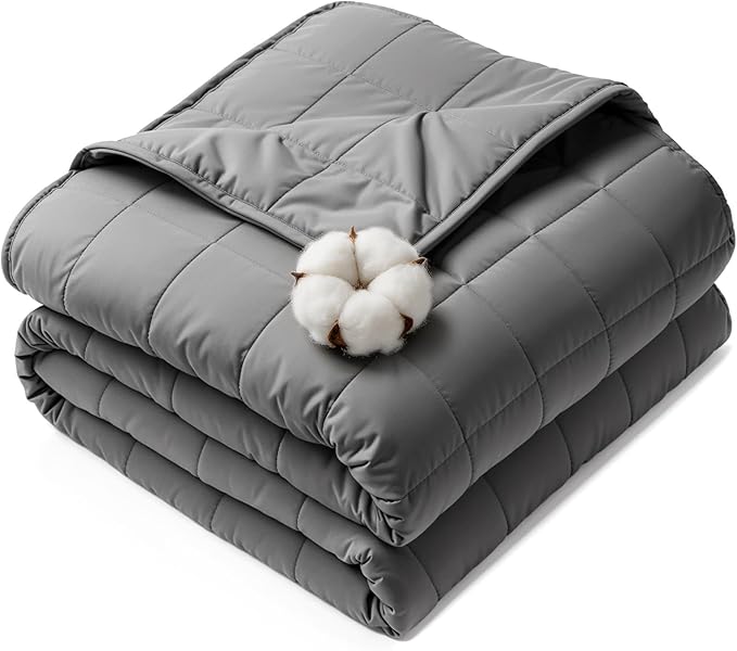 Weighted Blankets for Adults - 25lbs,78” x 85”Queen Size Heavy Blanket for Sleeping, Machine Washable, Soft and Breathable Cooling Blanket with Premium Glass Bead,All-Season