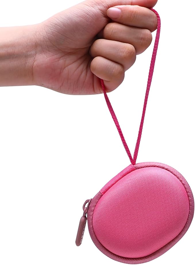 L LTGEM Pink Pulse Oximeter Case for Zacurate, Innovo, Vibeat, iHealth, Santamedical, Children Fingertip Pulse Oximeter Blood Oxygen Saturation Monitor (Case Only)