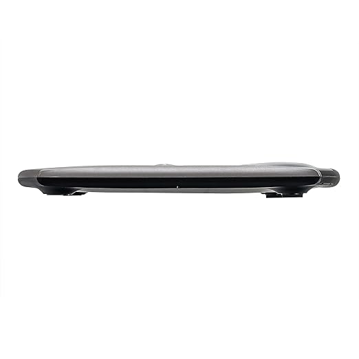 Taylor Digital Scales for Body Weight, Extra High 440 LB Capacity, Built in Handle, Jumbo Blue Readout, Durable Platform, 13.0 x 12.0 Inches, Silver Metallic