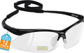 OXG 12 Pack Anti Fog Safety Glasses for Men, ANSI Z87.1 Safety Goggles Impact Scratch Resistant Eye Protection for Work