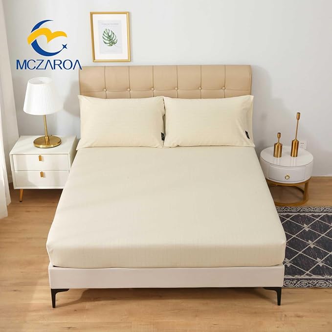 Grounding Sheets King Size, 20% Silver Fiber + 80% Organic Cotton, Conductive Fitted Grounded Bed Sheet with Deep Pocket for Bed & Sleeping (White, 78"x80"x15")