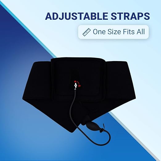 Cold Pack Compression Wrap for Back Pain, Ice Pack Therapy Large Waist/Rib, Cryo-Cool Flexible Treatment for Injuries, Aches, Swelling, Sprains, Inflammation