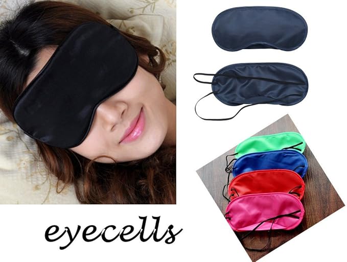 Silk Eye Mask for Sleep,100% Light Blocking Sleep Masks for Women, Night Blackout Blindfold for Adult Play,Adjustable Comfortable Eye Covers for Sleeping, Yoga, Gifts, Traveling