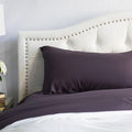 PeachSkinSheets Cooling Bed Sheets for Hot Sleepers - Ultra-Soft Breathable Luxury Microfiber Sheet Set, Moisture-Wicking, Deep Pocket, Oeko-TEX® (King Size, Eggplant)