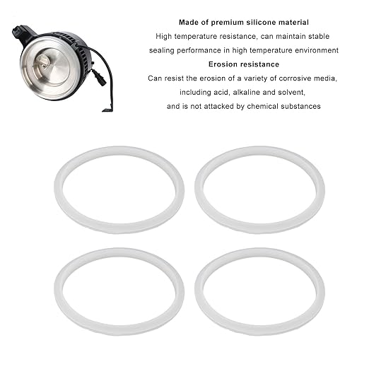 High Temperature, Erosion, High Pressure Sealing, Excellent Wear Proof Performance Water Distiller Sealingwith Silicone Material, Spare Parts for Still (4L)