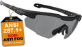 HTS HUNTERSKY Ballistic Tactical Shooting Glasses ANSI Z87+ UV400 Protective Eyewear