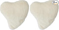 Bucky Hot & Cold Therapy Spa Collection, Ultra Luxe Heart Warmer, Plush Cream (Pack of 2)