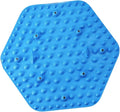 Acupressure Mat for Foot Massage, Foldable Yoga Mat for Living Room And Gym, Hexagon blue