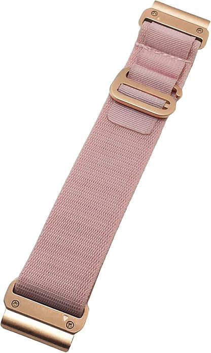 Custom Fit by Wrist Size, Small & Large Wrists, for Garmin Nylon Watch Band –– Compatible with QuickFit 20mm / 22mm / 26mm, Fenix 7, Instinct 2X, Forerunner, Epix, Tactix, MARQ, quatix, Approach