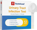 UTI Test Strips for Home Use Detects White Blood Cells and nitrites in Urine 2-Minute Rapid Results Suitable for Women, Men, and Children Urinary Tract Infection Test Strips (12uti)