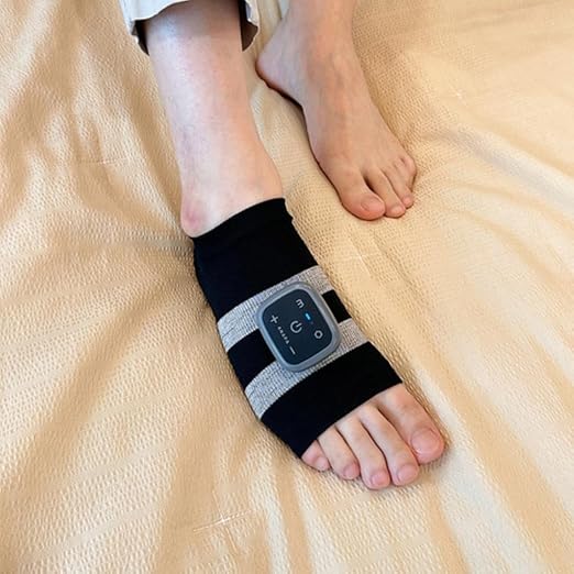 ANAPA Microcurrent & Low-Frequency Foot Massager Wearable, USB Rechargeable, Portable Muscle Relaxation Device