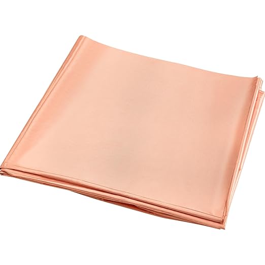 VitalCozy Faraday Fabric, Copper Faraday Cloth for EMP Shield,grounding Mobile Phone,WiFi, GPS Copper Nickel Fabric Material Blocks Rf Signals(1 Sheet,39"x43")