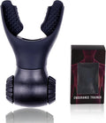 Portable Breathing Trainer with Adjustable Resistance Settings Muscle Trainer Exercise Device Resistance Trainer to Improve Breathing Capacity Enhance Muscle Training Strength