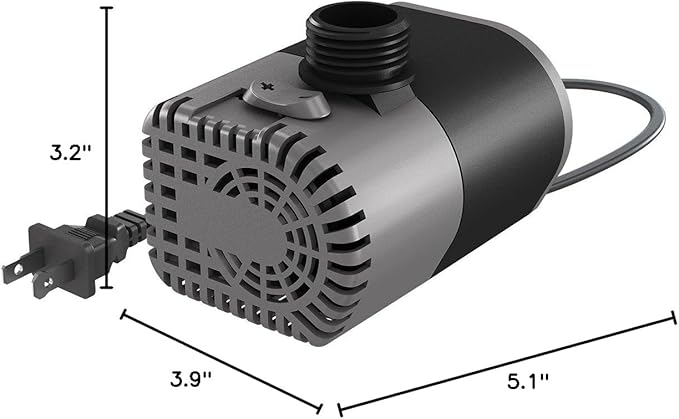AAPW160 Active Aqua Submersible Water Pump, 160 GPH